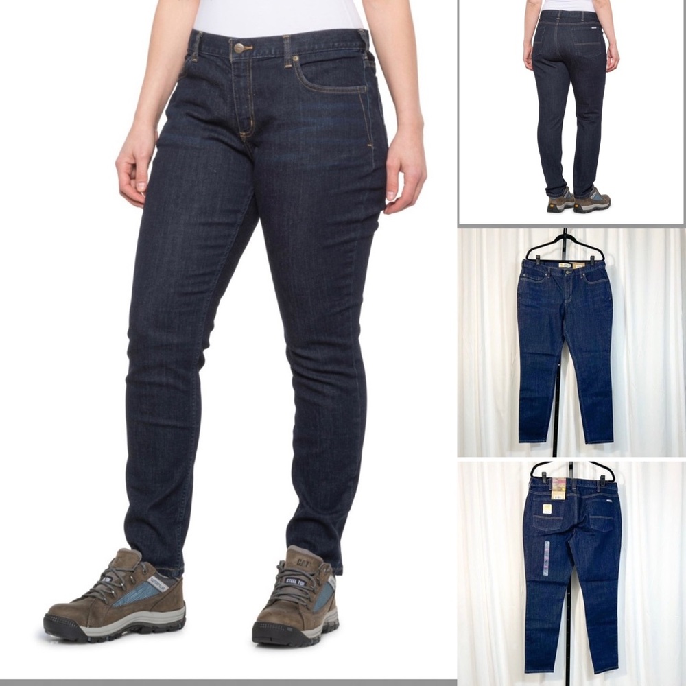 Carhartt NWT Sz 16R Mid-Rise Layton Rugged Flex Skinny Jeans - Slim Fit